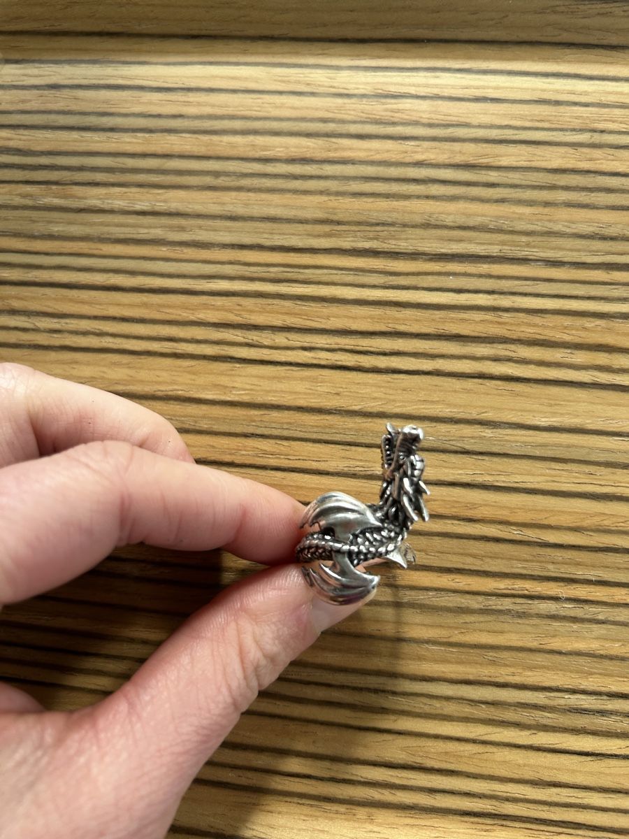 Anelli: Ring Silber 925 Drache – Usato da Birsfelden venduto da Exclusivity 3