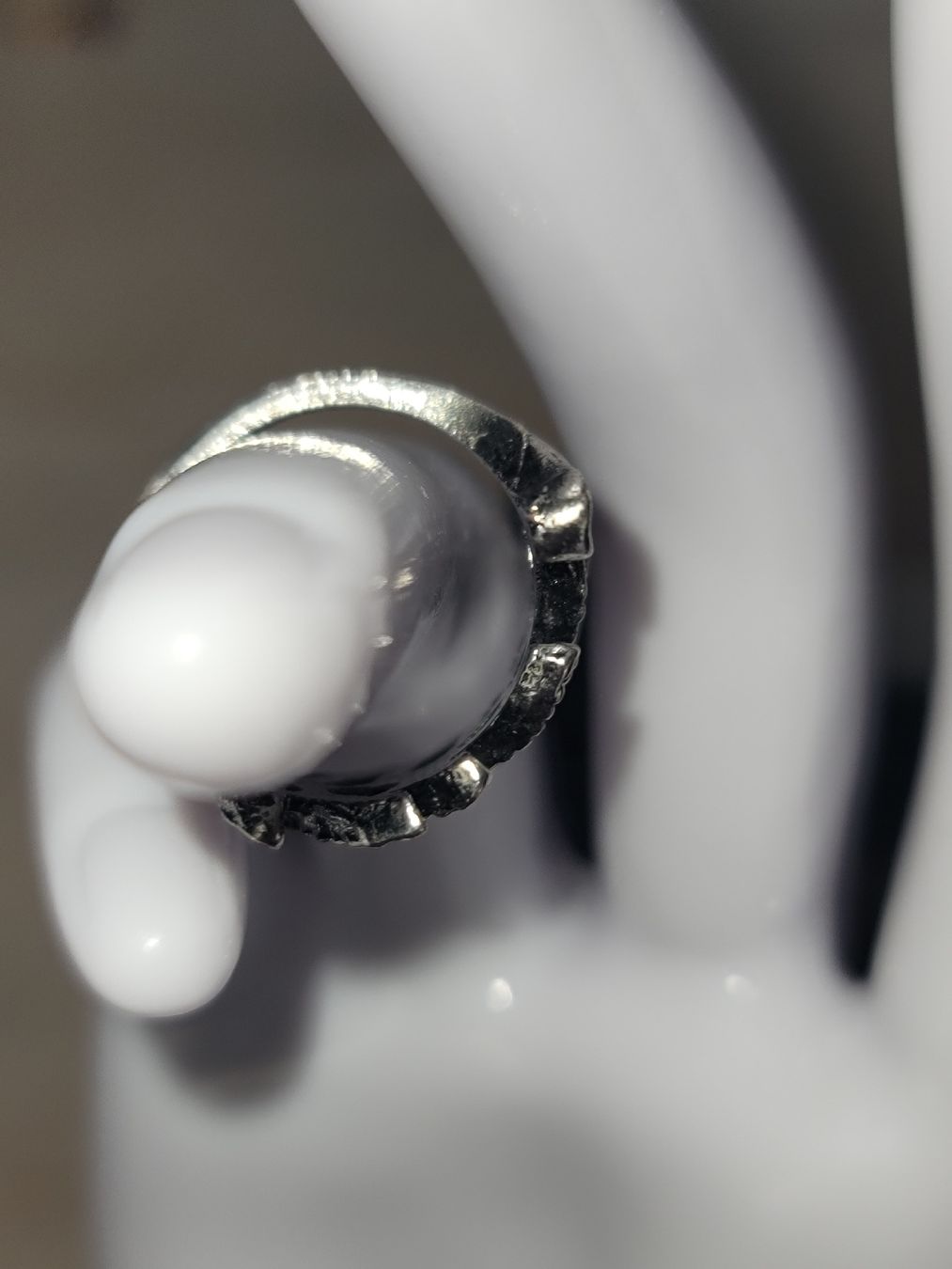 Ringe: Blatt Ring, Silbern Vintage Stil, Sommer Schmuck, ethno, erd – Gebraucht aus Zollikerberg von Nice_Name 4