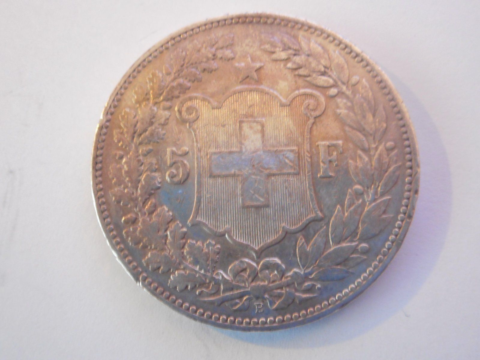 Alle Münzen: 5 Fr. 1891 silber vorz – Gebraucht aus Kriegstetten von pizlad2010 2