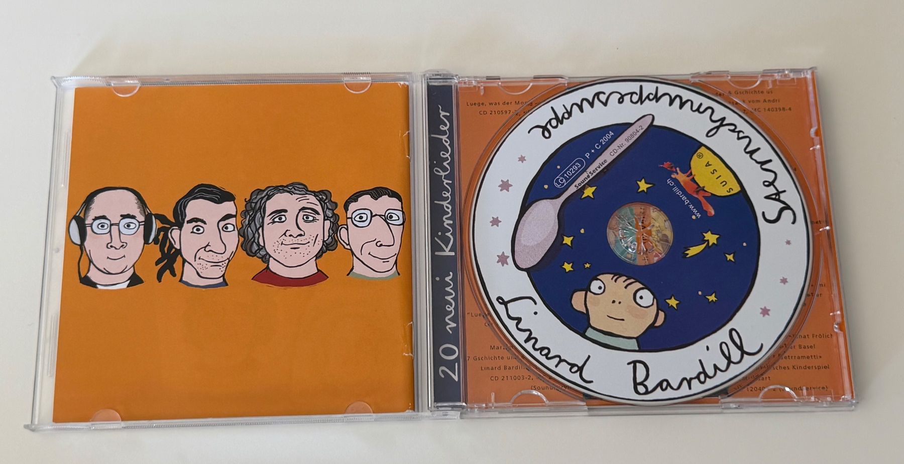 CD: Linard Bardill - Sternschnuppesuppe CD - Kinderlieder – Nuovo (secondo la descrizione) da Altstätten SG venduto da sheamus 2