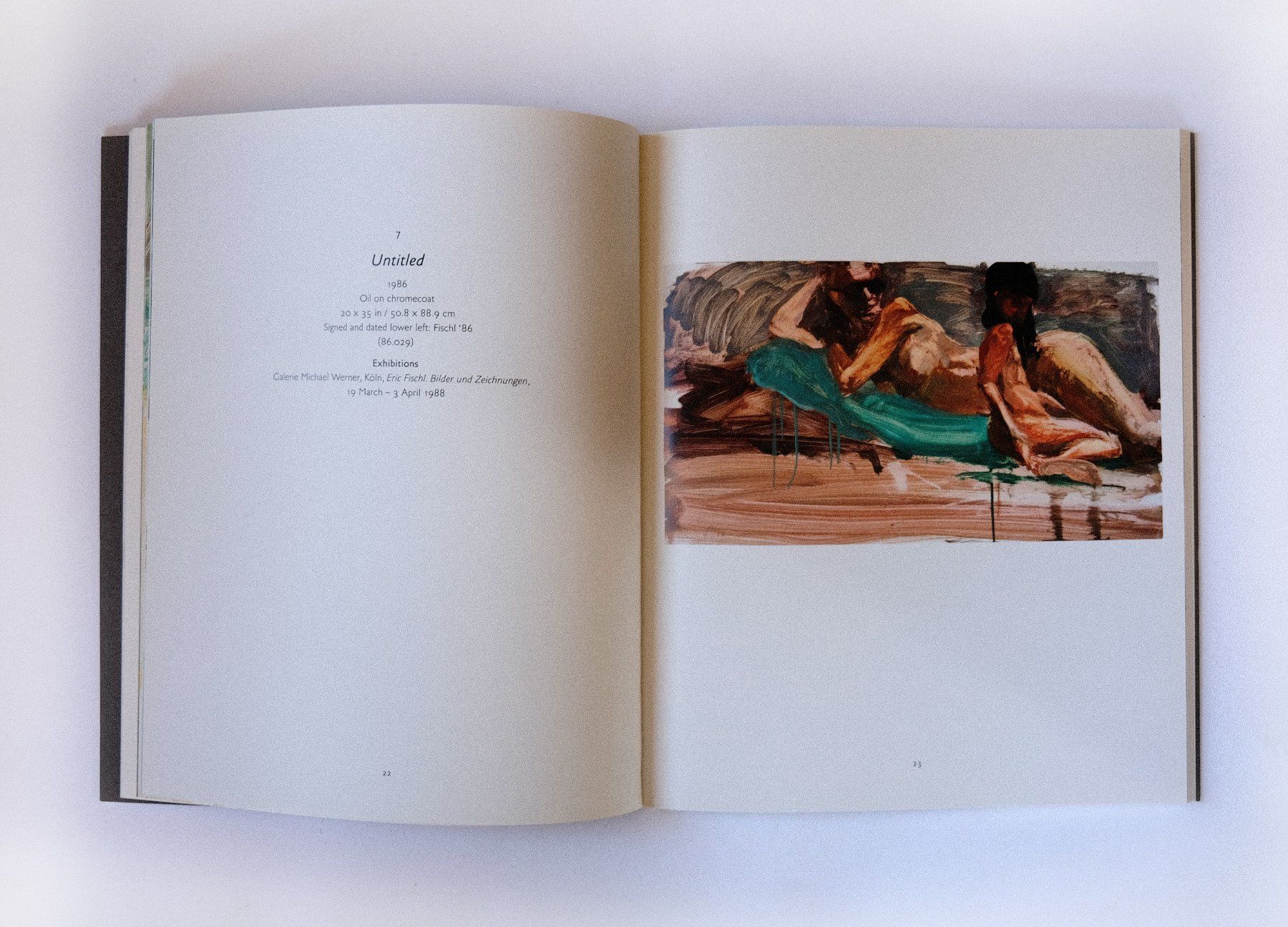 Libri: Eric Fischl. Thomas Gibson Fine Art Ltd. 2007 – Usato da Zürich venduto da Tulsa1968 3