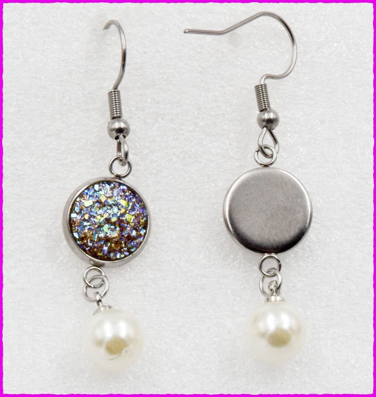 Orecchini pendenti & Orecchini a lobo: Ohrhänger glänzend glitzernd schillernd – Nuovo e nell'imballaggio originale da Oberglatt ZH venduto da Diamond-Girl 1