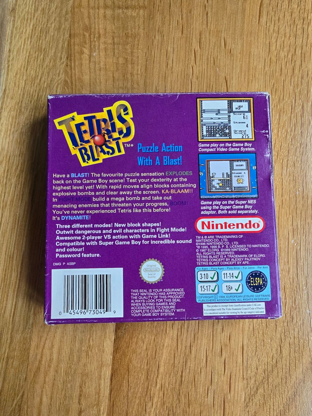 Nintendo Spiele: Nintendo Gameboy/Tetris Blast/OVP – Gebraucht aus Sursee von Elian91 3