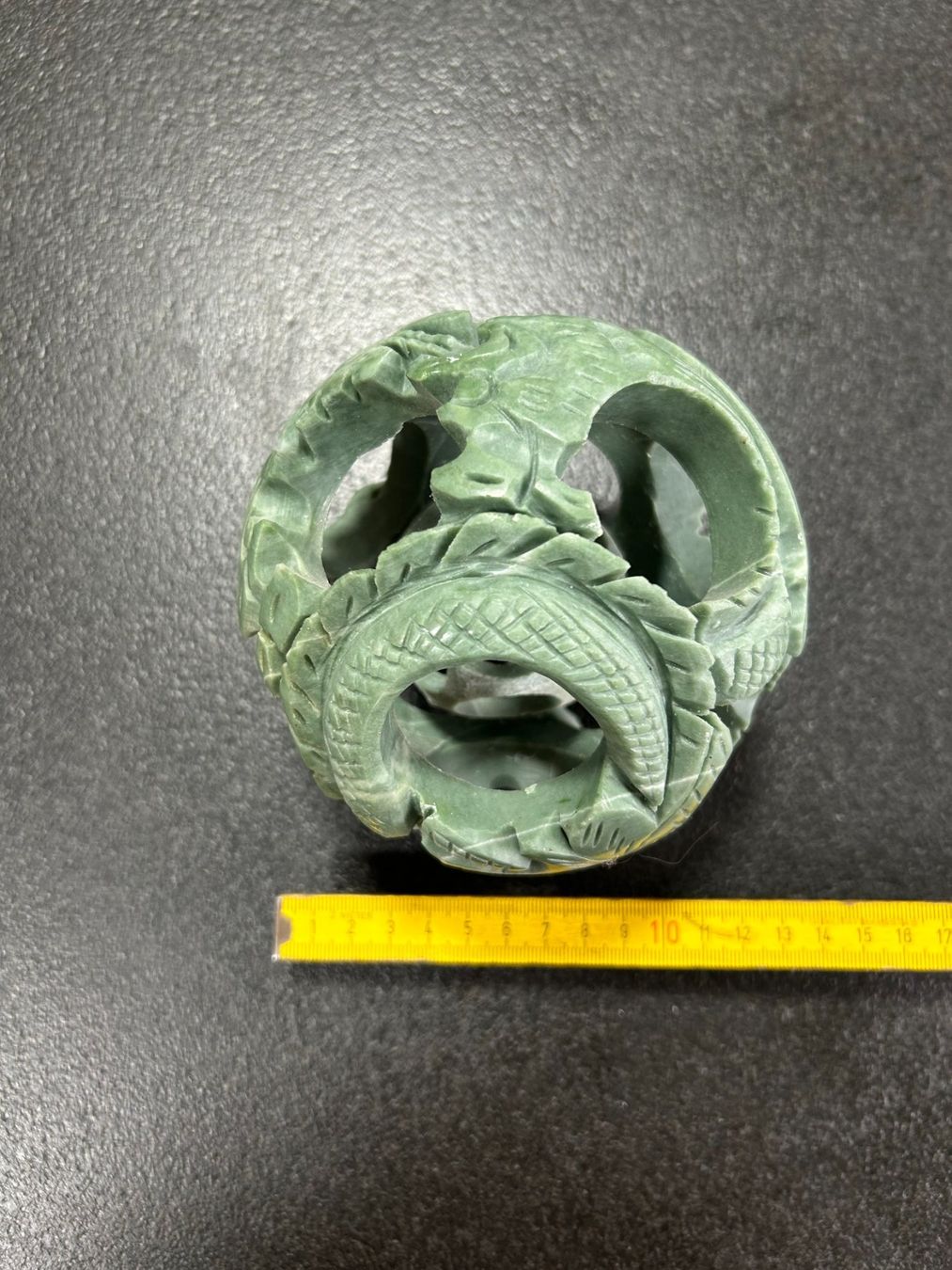 Sculture & Statue: Jade Speckstein Puzzle Ball – Usato da Root venduto da Mpcshop 2
