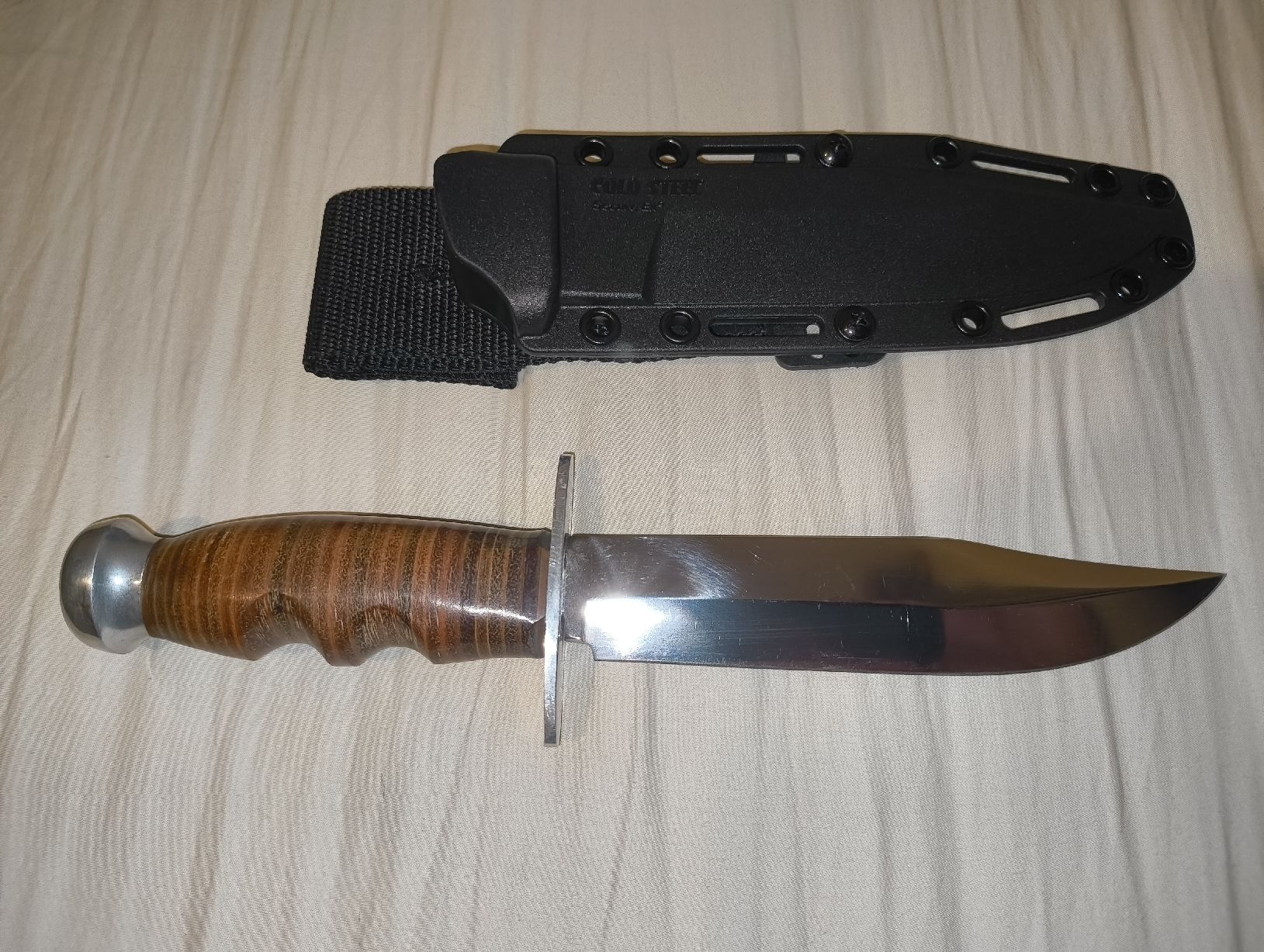 Accessori: Cold Steel Bowie Messer Original mit Scheide – Nuovo (secondo la descrizione) da Zürich venduto da brockenhaus_ZH 2