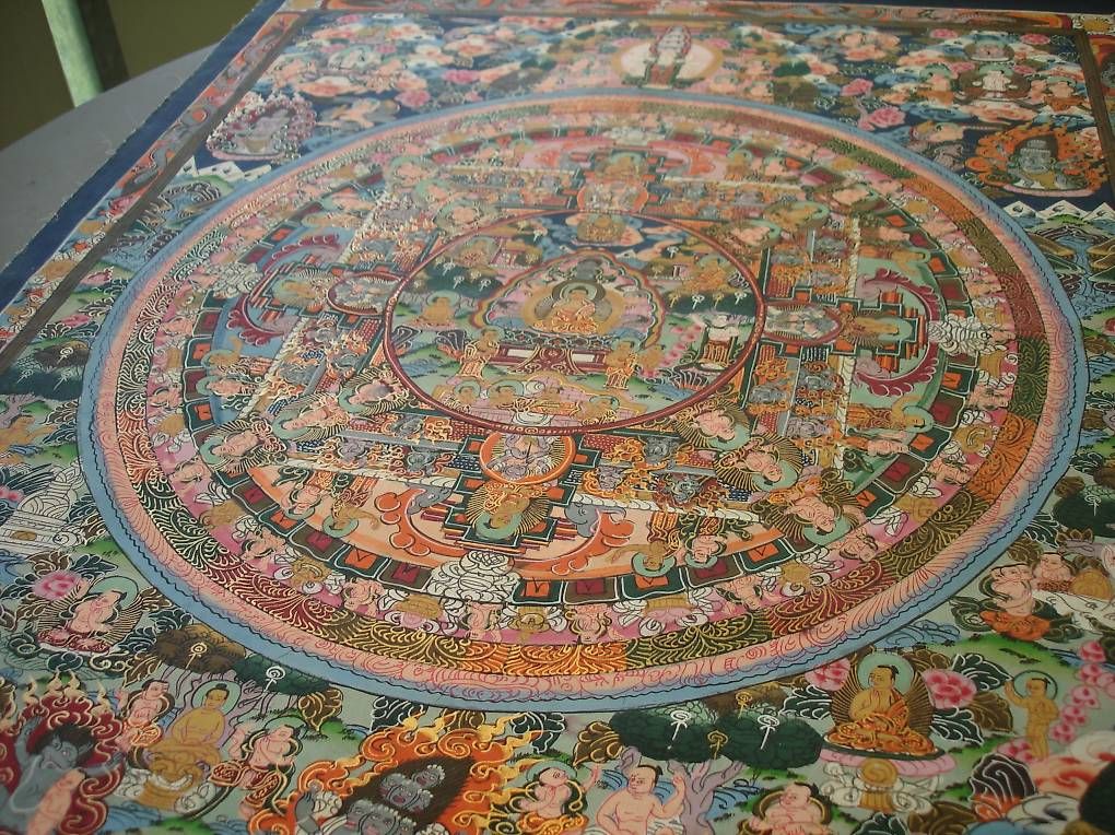 Foto & Immagini: TIBETANISCHES MANDALA VON 1997 – Usato da Niederweningen venduto da tsnuk333 4