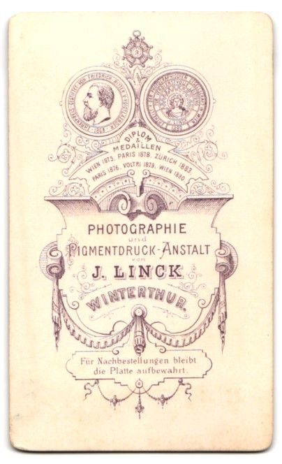 Fotografie &  Plakate: Fotografie J. Linck, Winterthur, Junges  – Gebraucht aus Berlin von bartko-reher 1