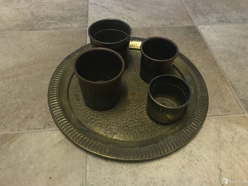 Tutte le decorazioni: Raucherset  aus Messing / Kupfer – Usato da Oberwil BL venduto da Nikki13