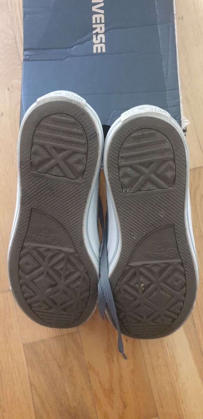 Converse Scarpe da donna: Converse All Star Sneaker grau Grösse 38 – Usato da Rottenschwil venduto da paw_8rdy 4
