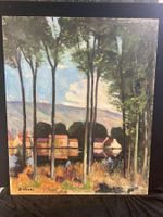 HUILE SUR PANNEAU SIGNÉE