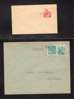 R2171  /  2 lettres obl. linéaires HERMANCE / SLOLIVIER