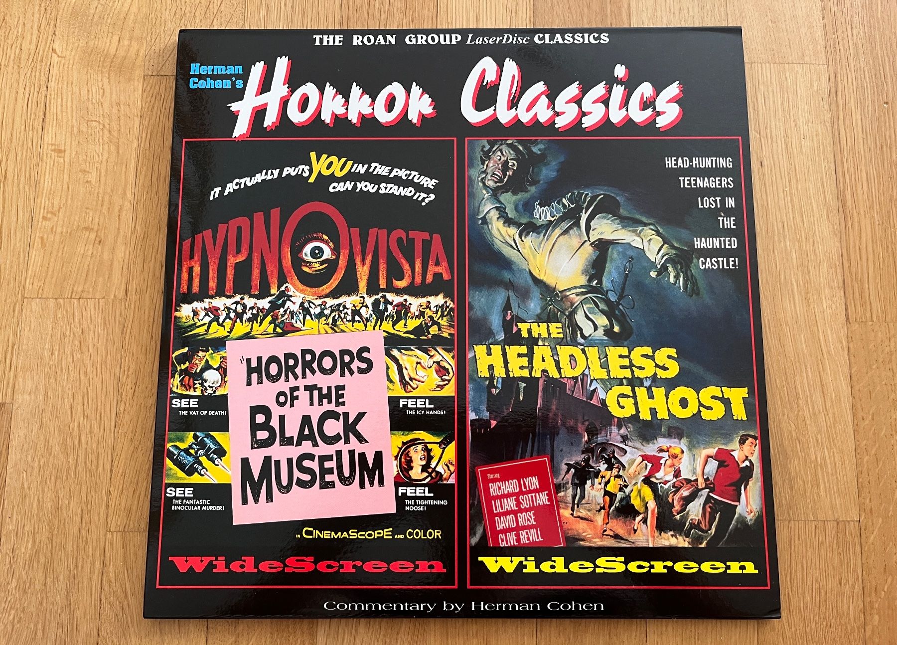 Tutti i DVDs: "Horror Classics" 2x Laserdisc Horror – Usato da Bigorio venduto da catone82