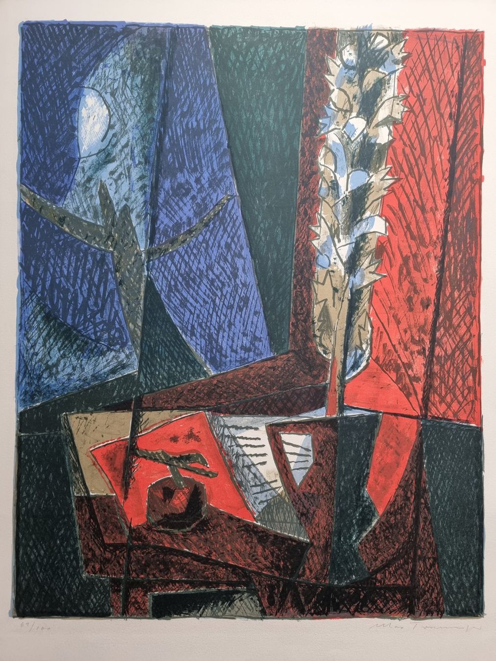 Grafiken & Lithographien: MAX  TRUNINGER LITHORAPHIE SIGNIERT NUMMERIERT – Gebraucht aus Gersau von grafik-kunst 1