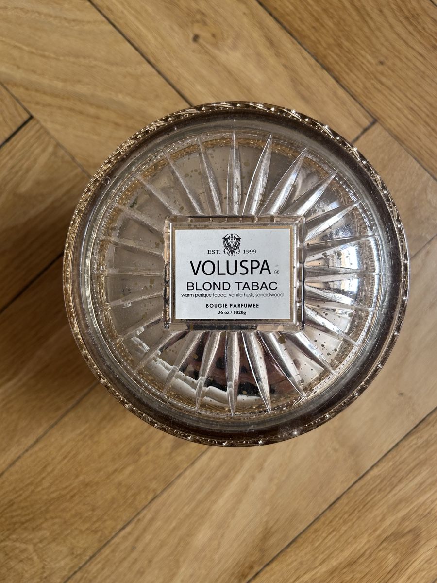 Candele: Bougie Voluspa Tabac Blonc  – Usato da Genève venduto da Sarahchge