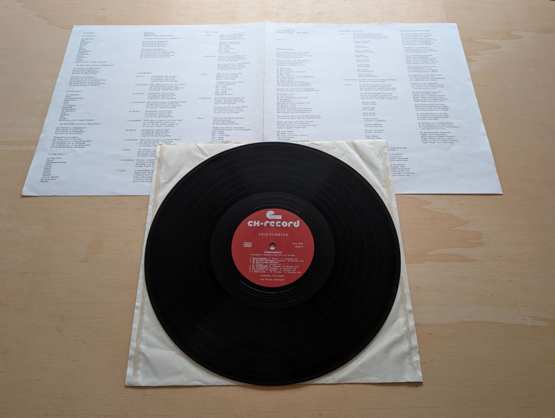 Vinyles: 2 x Trio Eugster – D'occasion à Ebikon par soundundvielfalt 5