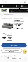 Vendesi divano letto IKEA