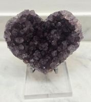 Amethyst Herz auf Stand HD 452g