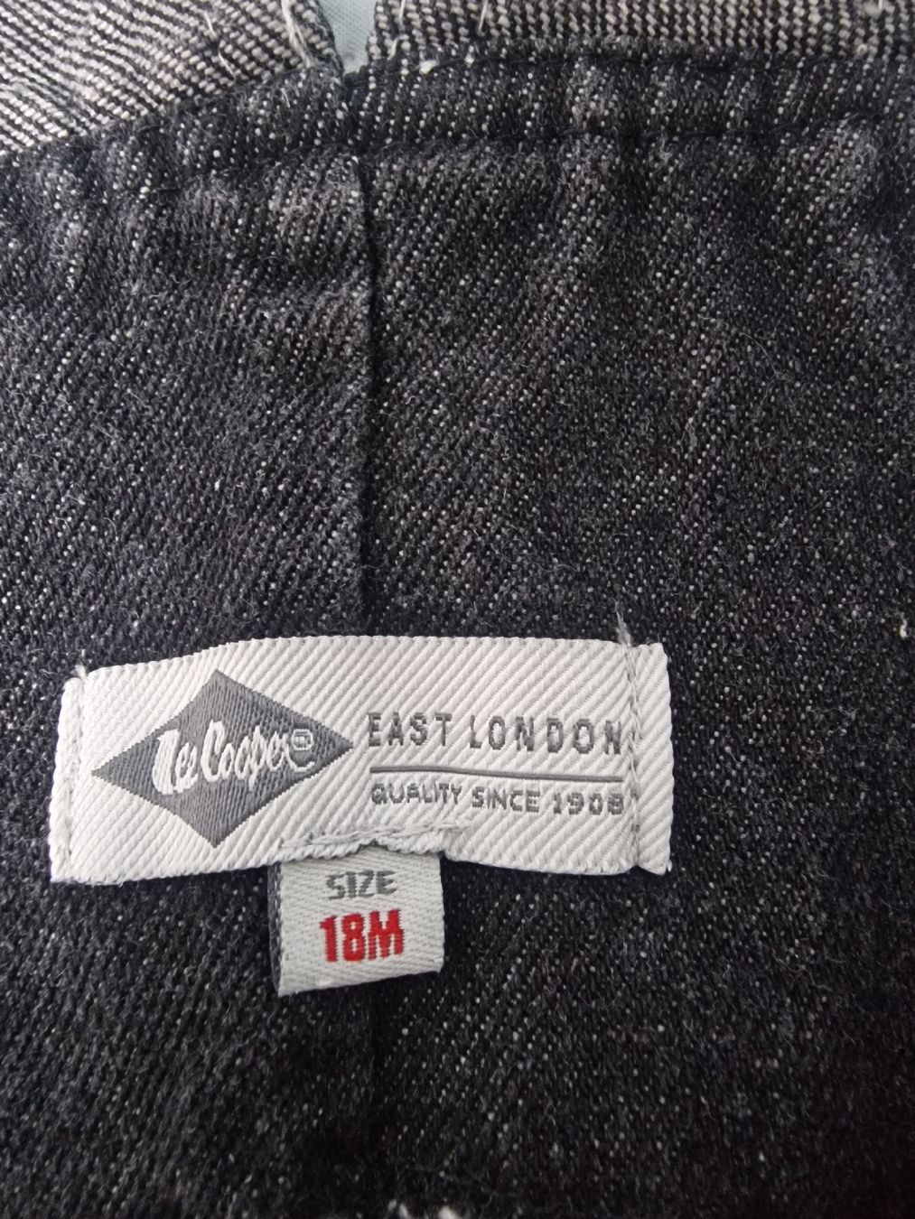 Lee Pantaloni: Salopette bébé garçon Lee Cooper, taille 18 mois, ours – Nuovo (secondo la descrizione) da Vétroz venduto da elo_7srz 3