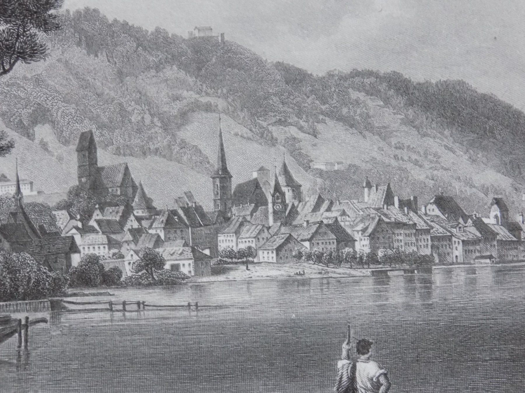 Incisioni: Zug mit der Rigi – Usato da Risch venduto da Rischli15 9