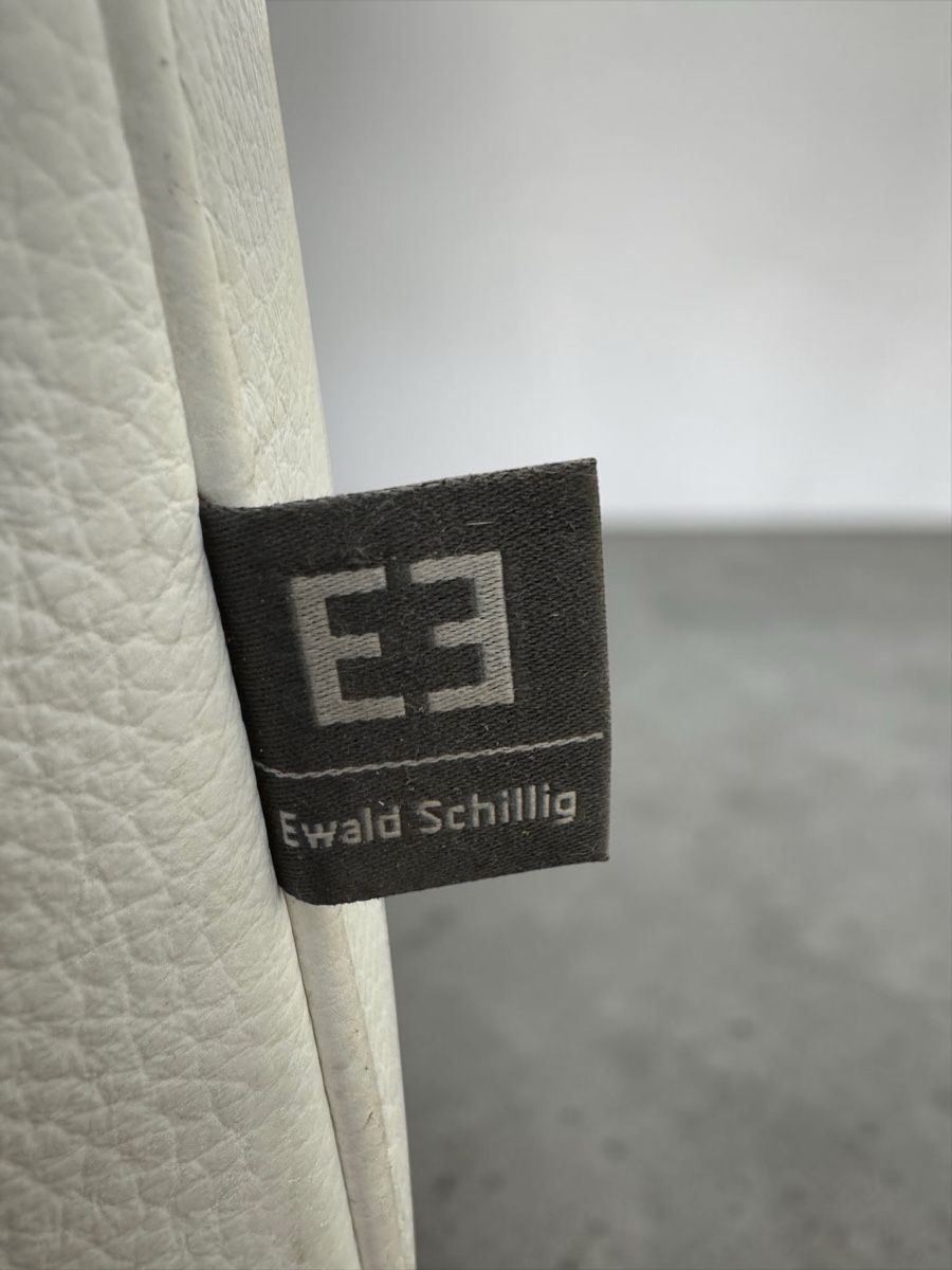 Divani: Ewald Schillig Ecksofa Echtleder Cremeweiss – Usato da Bachenbülach venduto da Sofalab.swiss 5