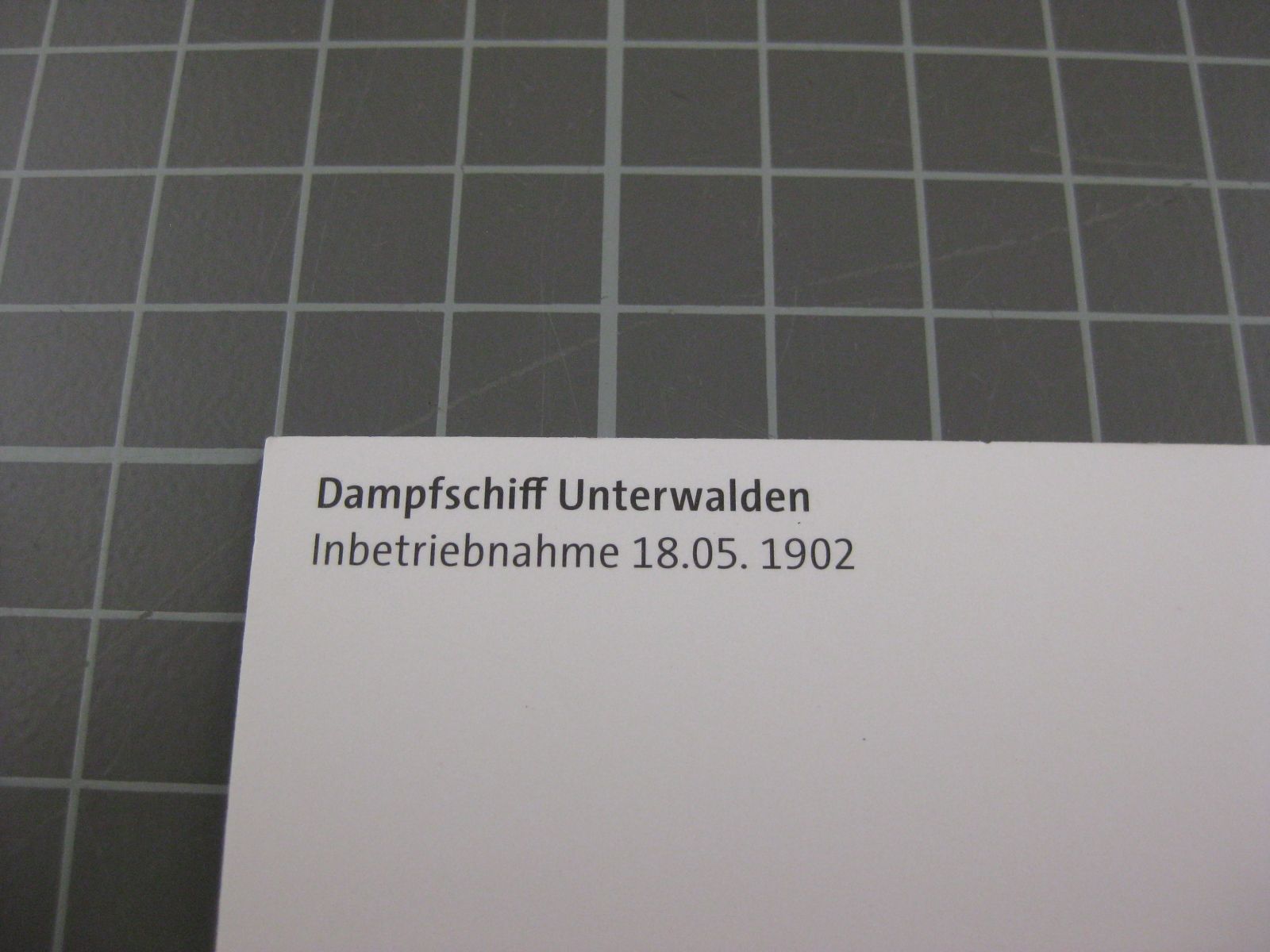 Cartes postales: Dampfschiff Unterwalden – D'occasion à Malters par Marosko 2