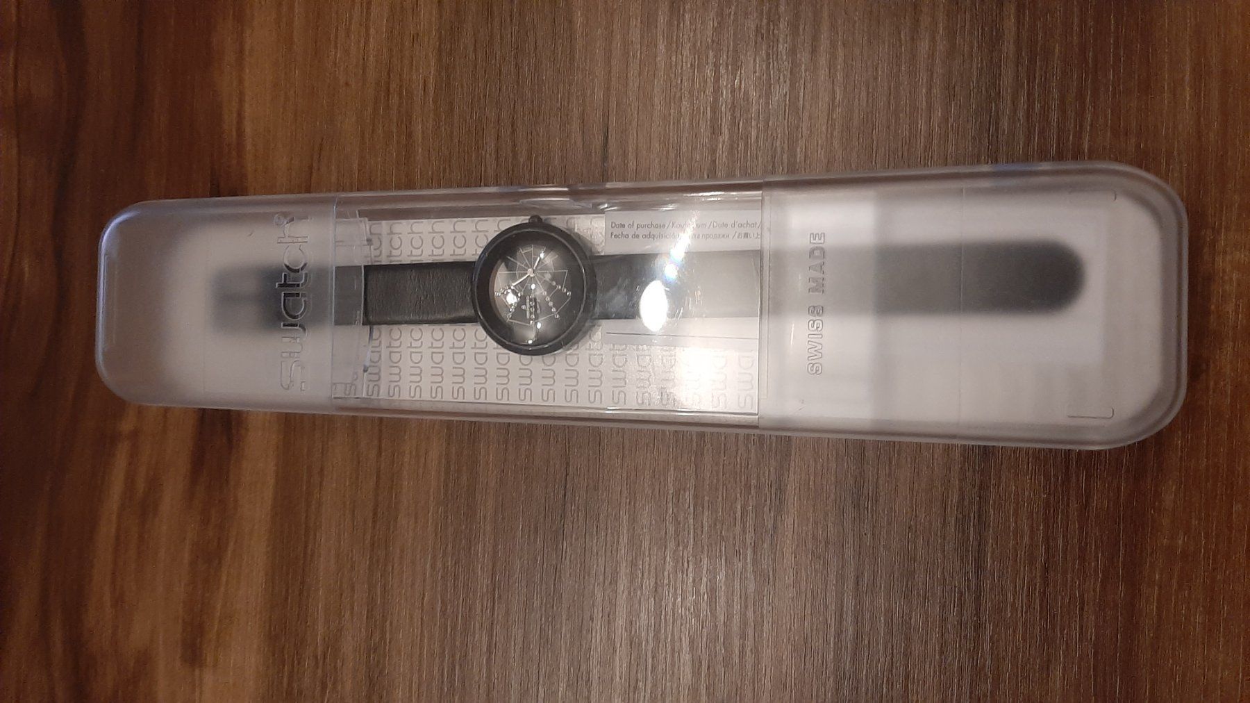 Swatch Uhren: K..108) Swatch schwarz Sheperd Quarz – Gebraucht aus Wil SG von AmandaCreations 2