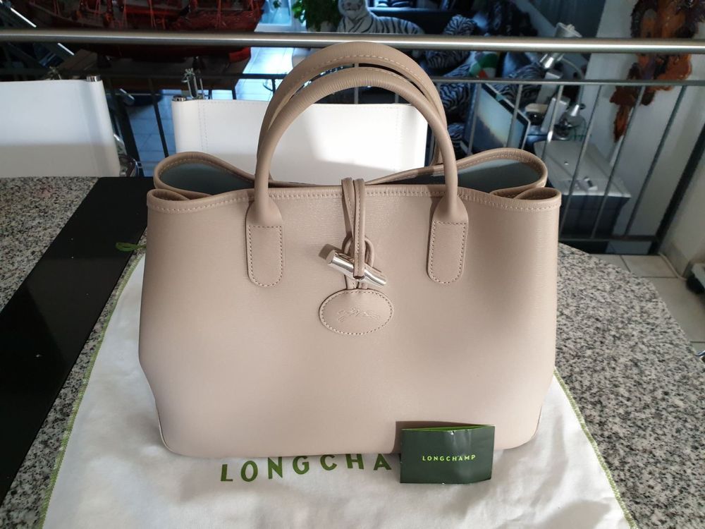 Longchamp on sale roseau shopper