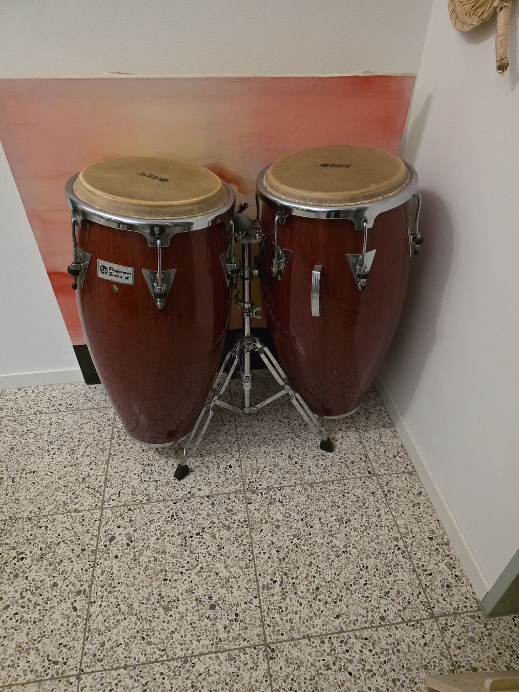 Strumenti musicali: Congas LP Performer Series Set mit Ständer gebraucht – Usato da Zürich venduto da superaysi
