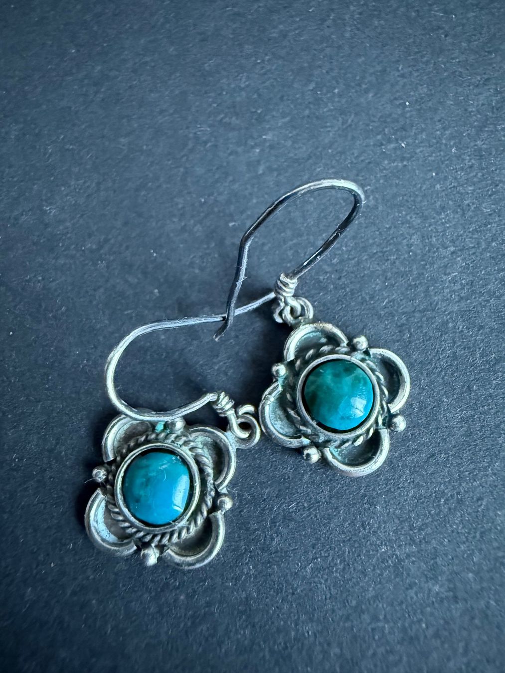 Ohrringe & -stecker: Silber Ohrringe mit Azurith 925 – Gebraucht aus Spiegel b. Bern von Rogger72 2