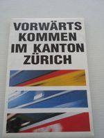 Karte, das Liniennetz des Zürcher Verkehrsverbundes von 1990