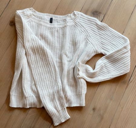 Pullover Strick/kurz/weit,Chicorée ,Gr.S