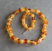 ♥ KUGEL ARMBAND / Baltischer Bernstein ♥