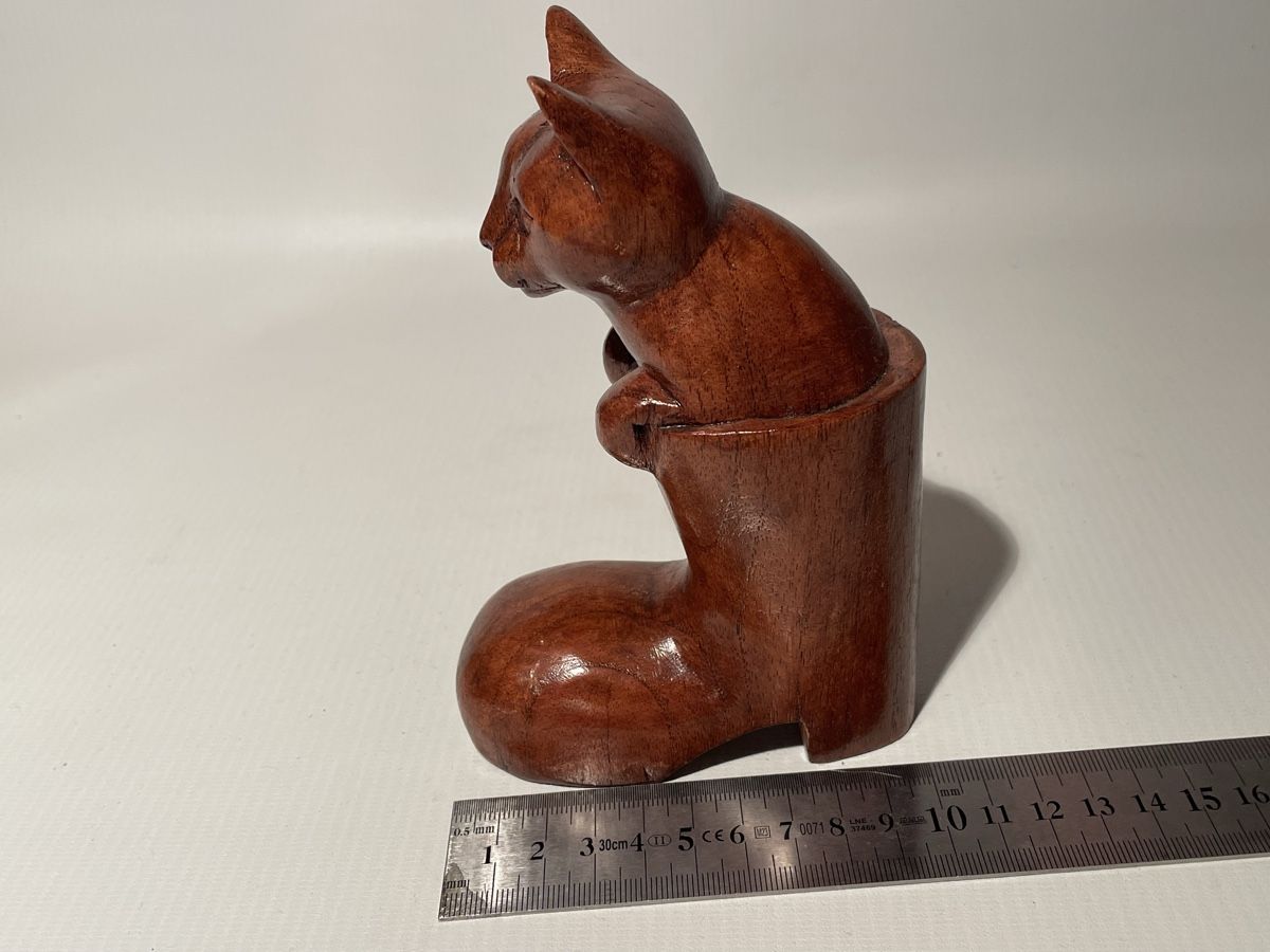 Statuette: Statues - pack de 2 chats sculptés à la main – Nuovo (secondo la descrizione) da Renens VD venduto da sas_6vhd 2
