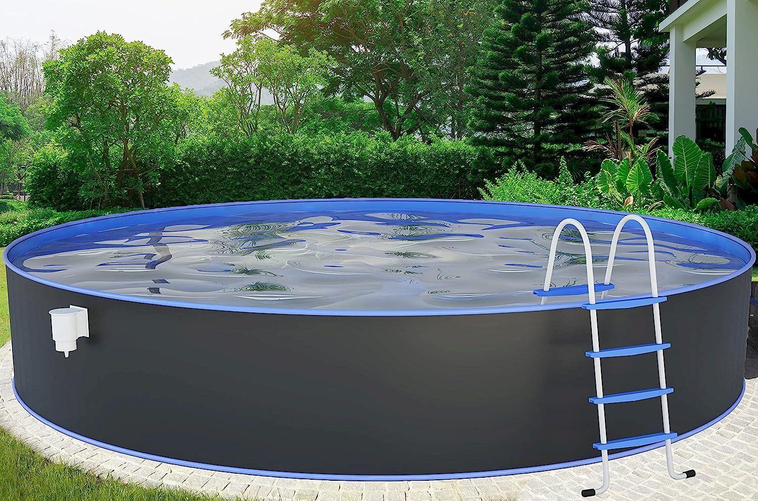 Piscine: Steinbach Pool Set Nuovo Rund – Nuovo e nell'imballaggio originale da Bottighofen venduto da zaap 1
