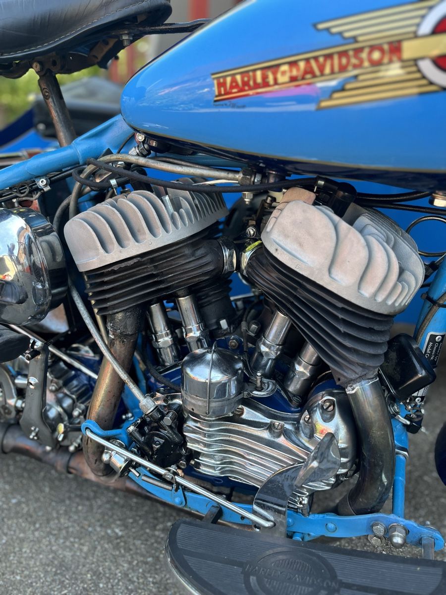 Chopper: Harley Davidson WLA Flathead 750 45” – Usato da Meilen venduto da Gempi 1