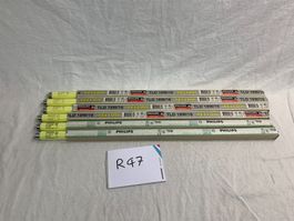 6x Philips TLD 18w16 Neon Leuchtstoffröhre in gelb (R47)
