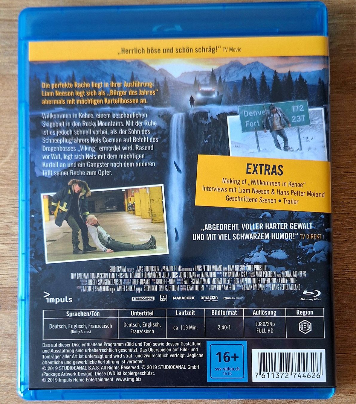 Tutti i DVDs: Hard Powder – Usato da Schaffhausen venduto da Jerry711 1