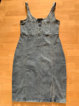 Damen Jeans Kleid, Gr. XL/XXL, Blau