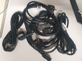 Netzkabel 230 V DE FR C13 Schuko Stromkabel 1.8 m