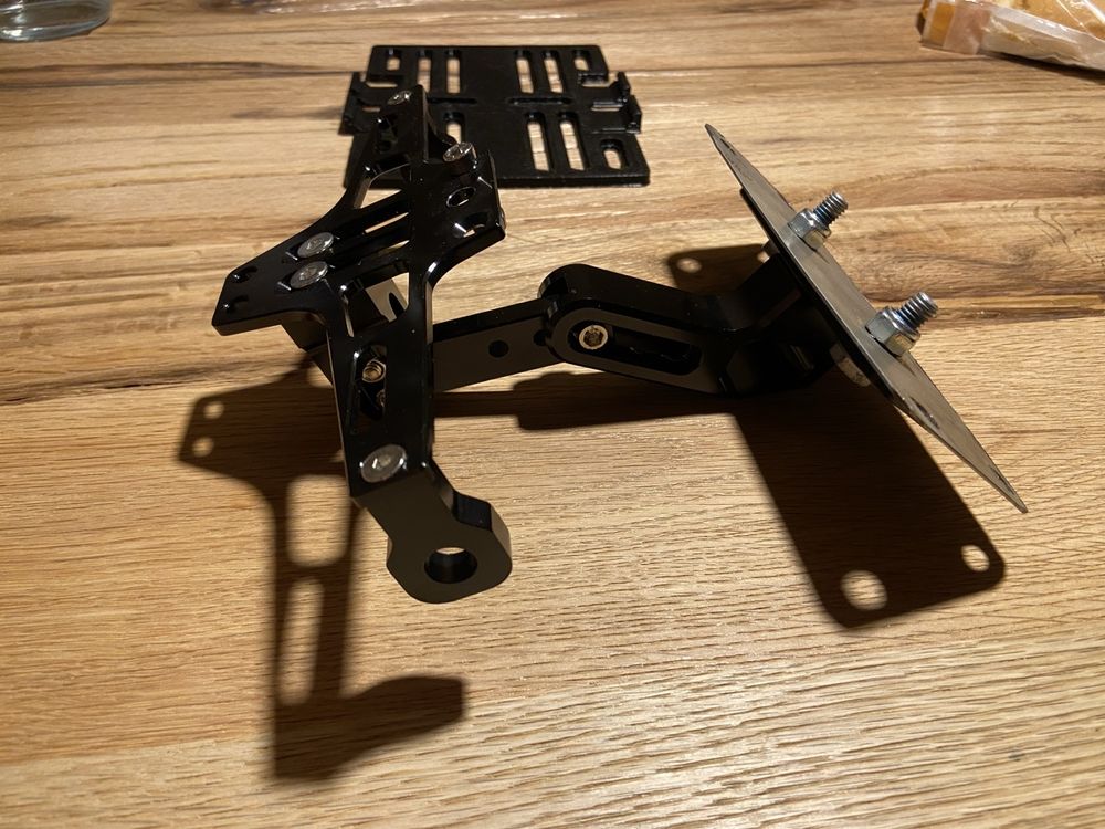 Universal Tutti i ricambio per moto: Motorrad Nummernschild Haltevorrichtung universal – Nuovo (secondo la descrizione) da St. Pantaleon venduto da g-mountain 1