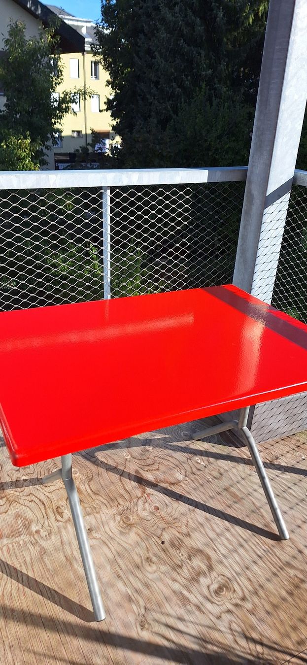 Tische: Gartentisch klappbar, vintage – Gebraucht aus Uzwil von Arusha21