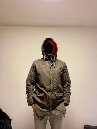 Selected Hommes Wintermantel Olivgrün