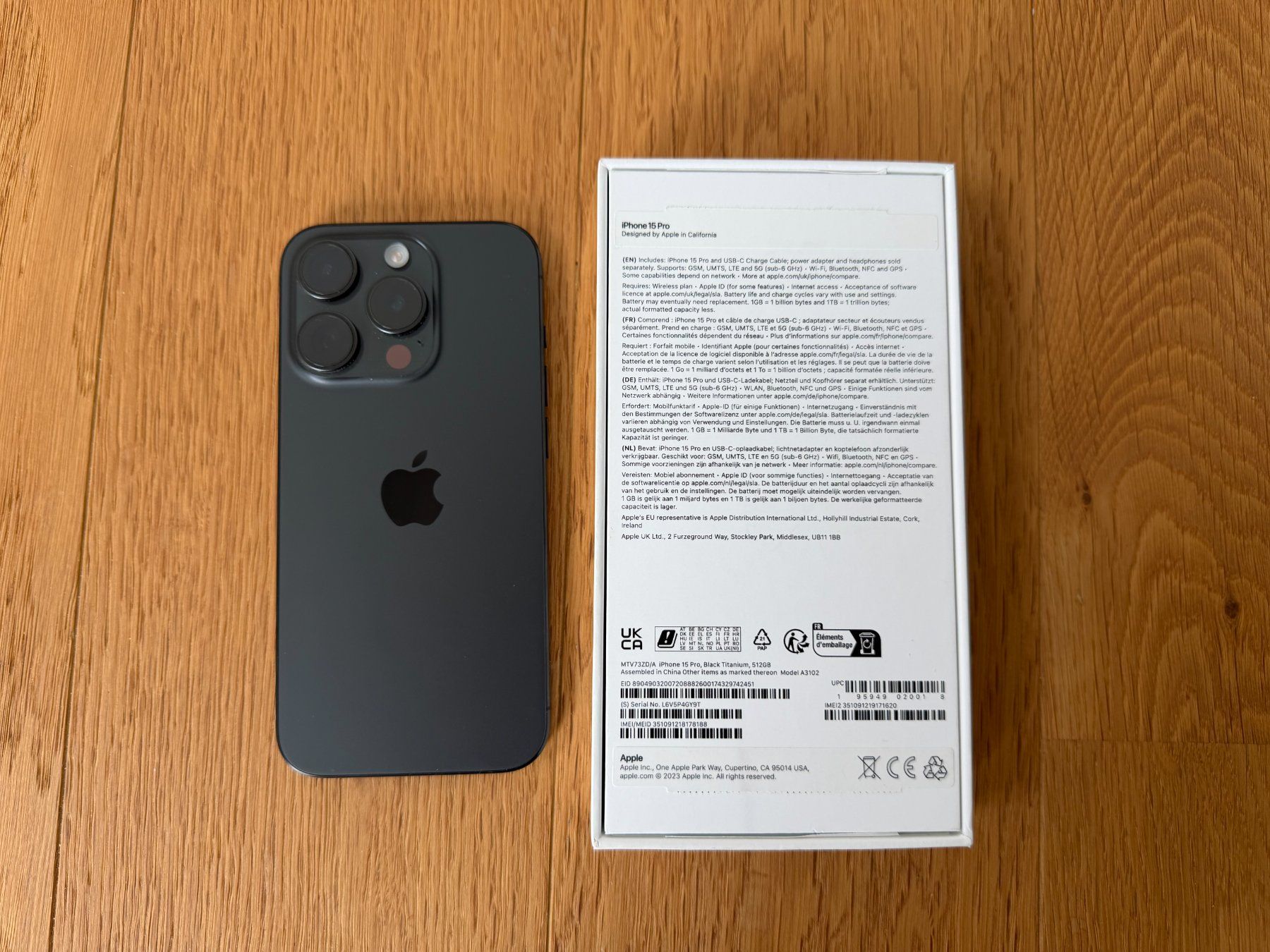 Apple Telefoni cellulari / Smartphones: IPhone 15 Pro 512GB – Usato da Ettiswil venduto da Ursi33 3