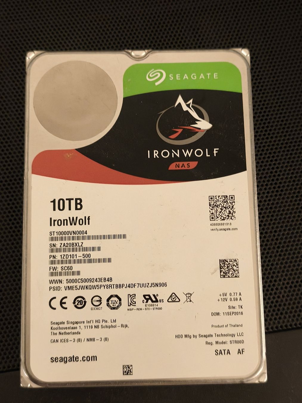 Seagate Dischi rigidi: 10TB Ironwolf HDD – Difettoso da Dielsdorf venduto da LukeyDukey