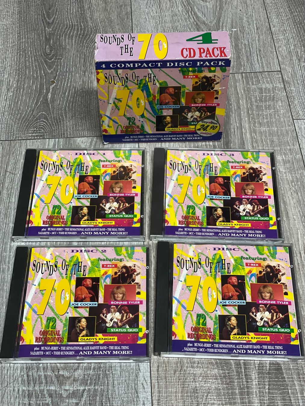 CD: Sounds Of The 70's 4CD Box – Usato da Muri b. Bern venduto da AdidasCollector 6