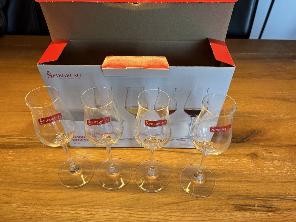 Gläser: 4x Spiegelau Digestif Kristallgläser – Neu und originalverpackt aus La Neuveville von pas_y2nl 1