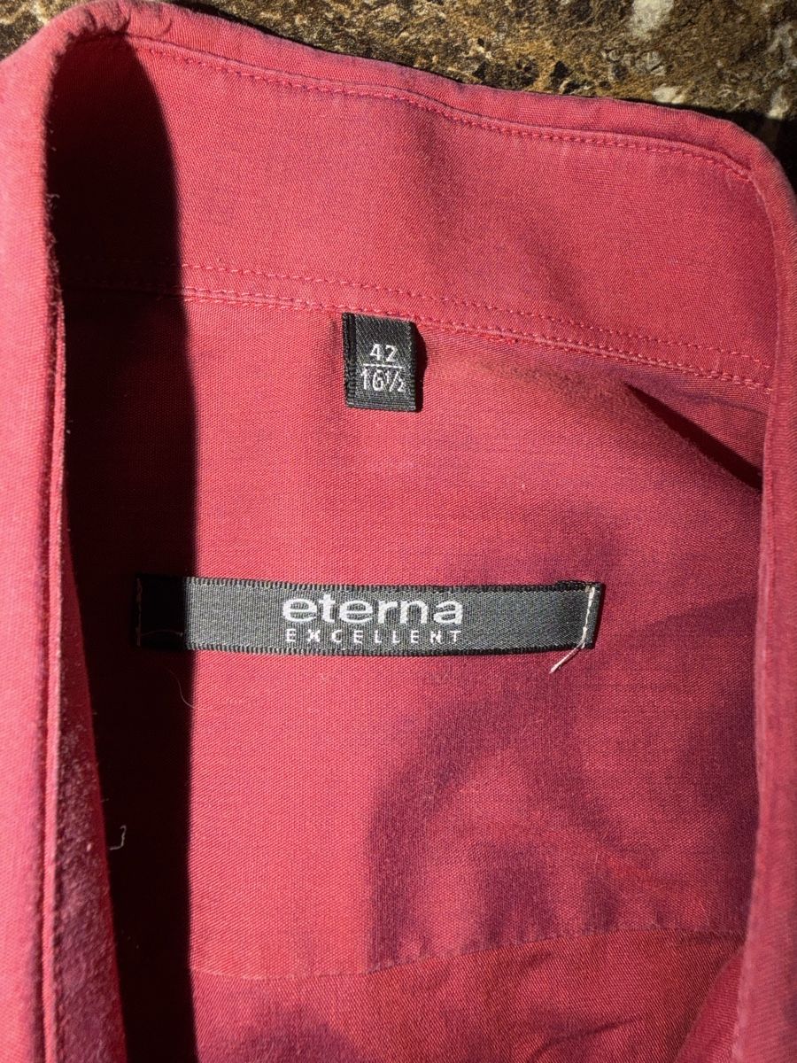 Eterna Hemden: Eterna Hemd, bordeauxrot, Gr. 42, Top Zustand!!! – Gebraucht aus Schindellegi von netcrack13 2