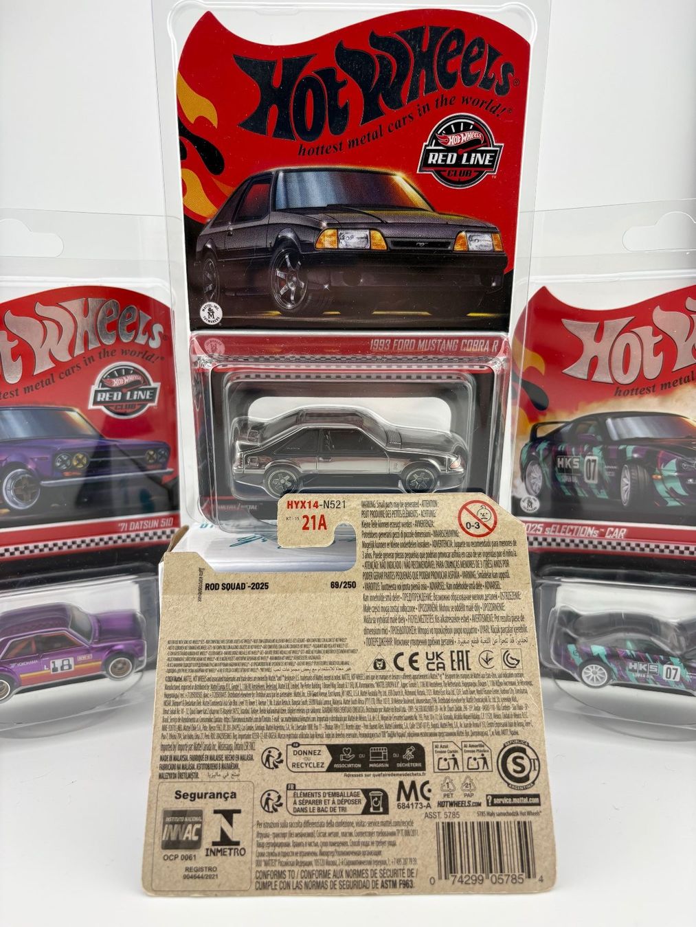 Hot Wheels Modellini d'auto: Hot Wheels Hi-Roller Rod Squad - 2025 - 69/250 – Nuovo e nell'imballaggio originale da Flawil venduto da HeisseReifen 4