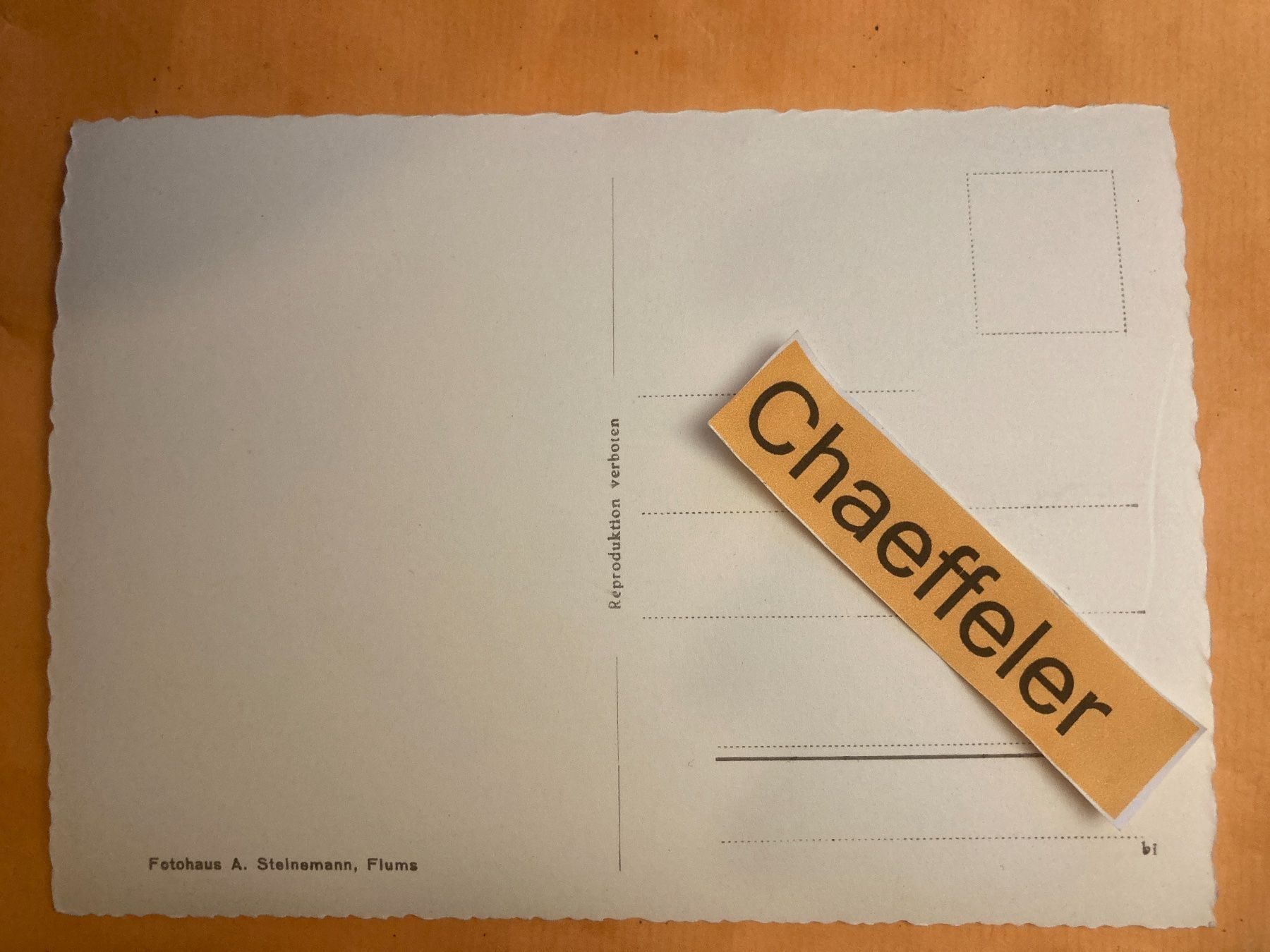 Cartes postales: Flumserberg: Blick auf den Sichelkamm – D'occasion à Zürich par Chaeffeler 1
