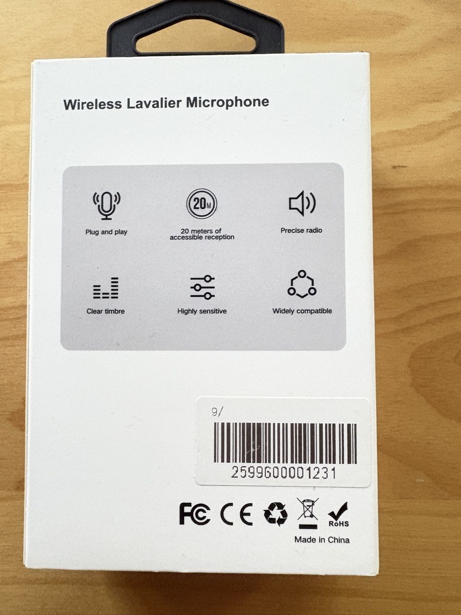Mikrofone: Wireless Lavalier Microphone – Gebraucht aus Auenstein von 5222 1